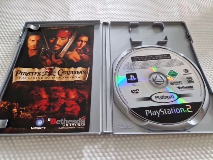 Pirates of the Caribbean The Legend of Jack Sparrow PlayStation2 Ps2 Games Original