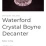 Waterford Crystal Decanter Image 2