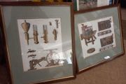 pair of lithographs from Powerscourt