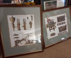 pair of lithographs from Powerscourt