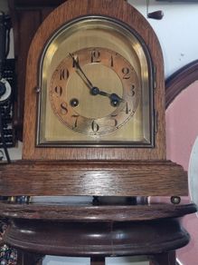 Antique German Junghans mantel (or shelf) clock