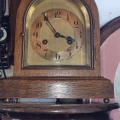 Antique German Junghans mantel (or shelf) clock