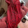 Black and Red Dress midi Image 4
