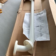 grab rail white 24 inches long