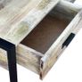 Coffee Table with 2 Drawers Solid Mango Wood 100x60x40 cm Image 7