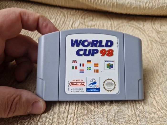 World Cup 98 Nintendo 64 N64 Games Original