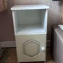 White Dressing Table with Triple Mirror & Matching Bedside Lockers Image 9