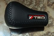 TRD Asymmetrical Genuine Leather Shift Knob