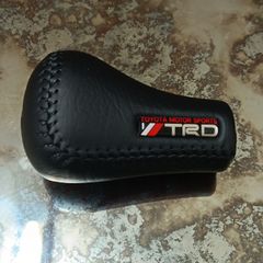 TRD Asymmetrical Genuine Leather Shift Knob
