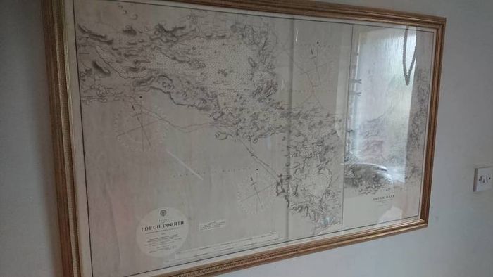 Lough Corrib and Mask Admiralty Chart