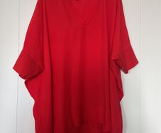 Adolfo Dominguez Red Top Size M Fits 14/16
