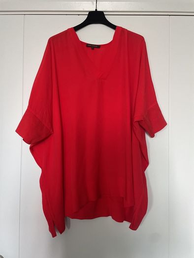 Adolfo Dominguez Red Top Size M Fits 14/16