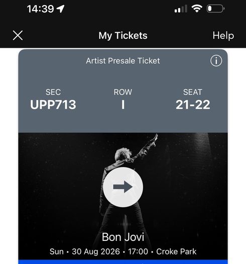 Bon Jovi Tickets