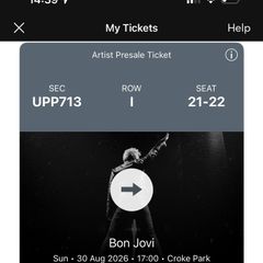 Bon Jovi Tickets