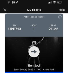 Bon Jovi Tickets
