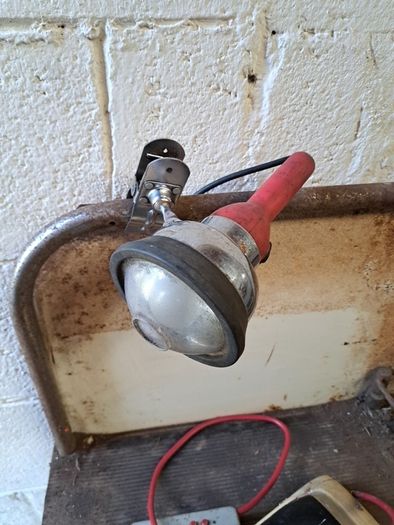 Vintage Garage Inspection Light