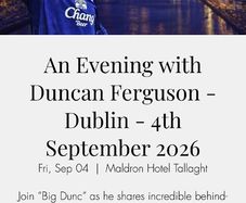 An evening with Duncan Ferguson