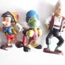 Vintage Disney Pinocchio/ Giminy Cricket/ Gepetto Pvc Figures Image 5