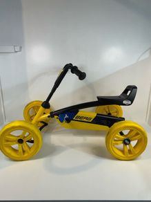 BERG Buzzy BSX Yellow Kids Pedal Go Kart Ride On