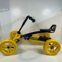 BERG Buzzy BSX Yellow Kids Pedal Go Kart Ride On