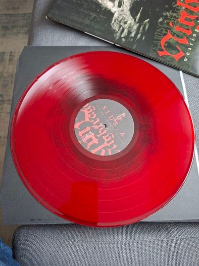 NIGHTRAGE- Wearing a Martyr's Crown- LP- 100 red pressing