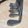 golf stand bag and clubs Image 7