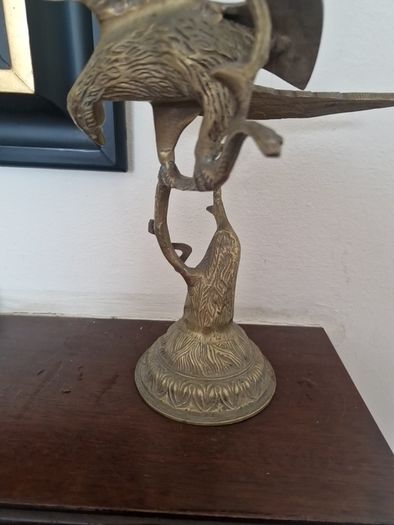 vintage brass eagle