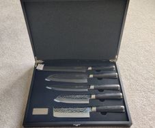 Osaka Damascus 5pcs Knife Set, Brand new 5pce knife set