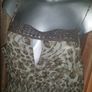 River Island maxi green khaki dress size UK14 EU42 Postage included Image 2
