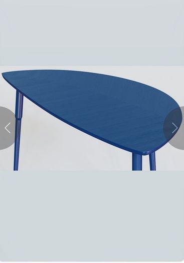 Ikea small blue table