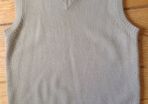 Age 3-4 Beige Gillet Sleeveless Jumper