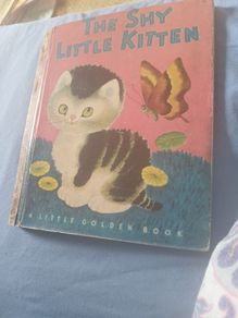 Vintage 'The Shy Little Kitten'