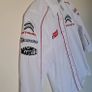 Citroen racing embroidered shirt size small ptp 19" white in like new condition Image 5