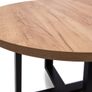 FLEXI 100 Round Extendable Dining Table  100cm to 180cm  Seats up to 8 People Image 5