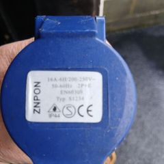 cable electricity leads for camper and caravan