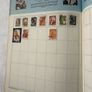 Stamp collection in book, 1930's onwards from all over the world. Approx 60 stamps Image 8