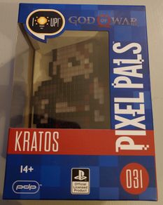 Pixel Pals God of War Kratos Light Up Figure