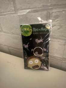 Rick and Morty pvc keyring