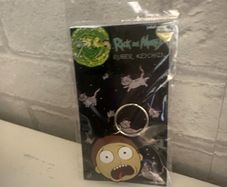 Rick and Morty pvc keyring