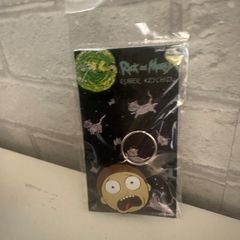 Rick and Morty pvc keyring