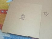 Lot of 10 pcs square flat ecommerce boxes eco friendly , postal shipping boxes eCommerce all brown double walled up eco-friendly size 30 x 30 x 4 cm