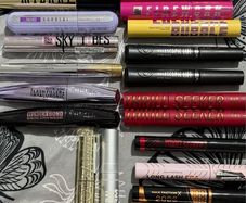 Maybelline, Loreal, Rimmel, max factor, Milani mascaras new
