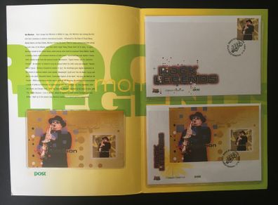 2002 Ireland Van Morrision Rock Legends Stamp Presentation Pack