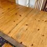 Extendable Pine Kitchen Table and Chairs Image 5