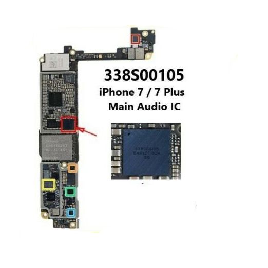 iPhone 6S 6S Plus 7 7 Plus Main Audio IC 338S00105 U3101 U3500 BGA BIG Chip