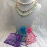 Beautiful Hand Strung Cultured Pearl Necklace with Enamel Cross Charm - Perfect as a Communion or Confirmation Gift FREEPOST Image 5