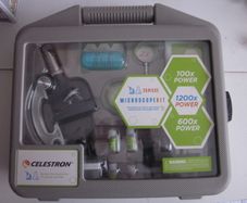 Celestron Beginner Microscope 28 Piece Kit Magnification 100x-1200x New