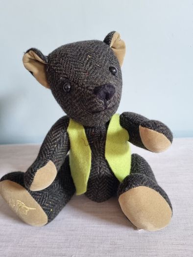 Celtic Ted Teddy Bear by Celtic Tweed, Ireland.