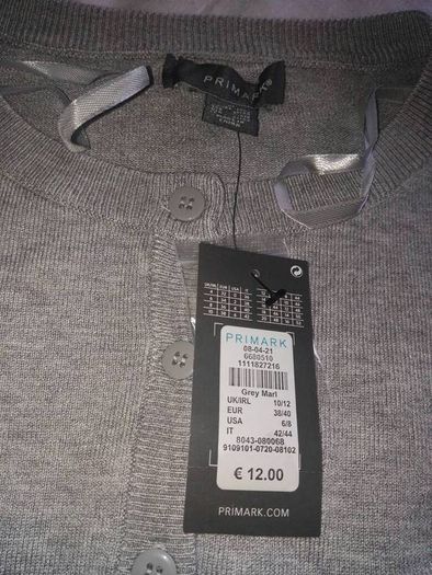 Ladies Grey Cardigan