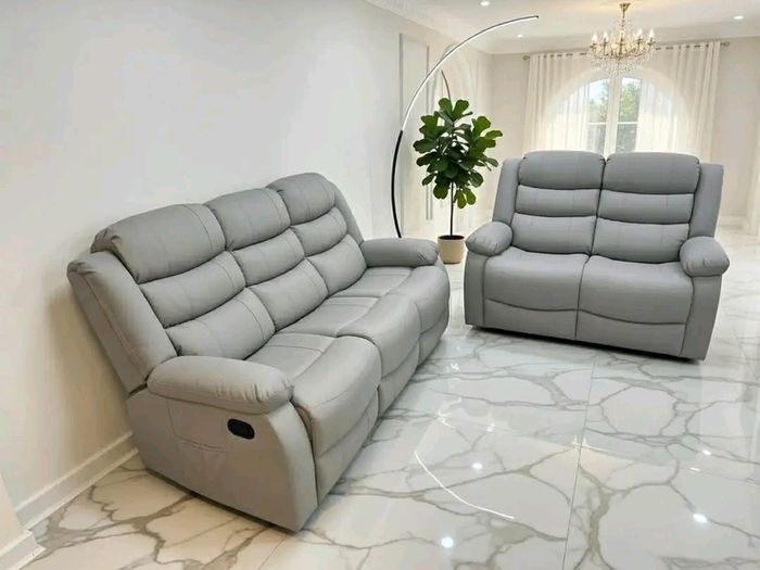 Roma 3+2 Leather Recliner Sofa Set